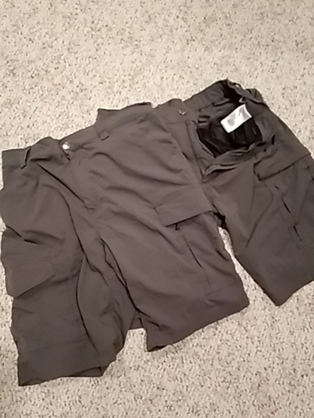 Bundle Of 2 Men's Black Shorts with Size Tag US 36 XL